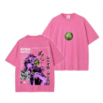 Anime JoJos Bizarre Adventure T-s&auml;rk Yk Pestaud Puuvillane T-s&auml;rk Suvine L&uuml;hikeste Varrukatega Vabaaja L&otilde;tv T-s&auml;rk Topid Meeste Unisex R&otilde;ivad S