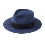 Suvine suur pea 59-61cm Panama p&auml;ikesem&uuml;ts Meeste lai nokk Jazz-&otilde;lgk&uuml;bar P&auml;ikesekaitse P&auml;ikesekaitse Rannam&uuml;ts Unisex Suur suurus Fedorad M 54-58cm tumesinine