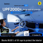 BASEUS auto esiklaasi p&auml;ikesekate vaakumimemisega