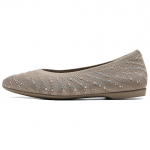 Skechers Vabaaja Slip-On Korterid Mugavad Mitmek&uuml;lgsed Naiste Korterid Hall Pruun 159435-TPE 35.5