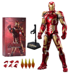 ZD Toys Rauamees tegevuskuju Mark 35 Punane Snaiper Rauamees MK 24 MK 22 MK 47 Tony Stark Rauamees kuju tegevus kogutav m&auml;nguasi kingitus