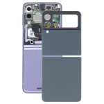Klaasist akupaneeli kate Samsung Galaxy Z flip3 5G SM-F711B jaoks roheline