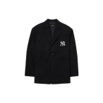 MLB New York Yankees &Uuml;hev&auml;rviline Logo Sirge L&otilde;ikega &Uuml;he Rinnaga &Uuml;likond Unisex &uuml;likond Must 3LJKB0231-50BKS L