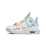Nike Air More Uptempo PS Poolk&otilde;rged Laste Korvpallijalatsid Valge Lastele Vanuses 3-7 Aastat FJ4625-100 32 white