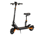 KuKirin G2 Pro Kokkupandav Elektriroller T&auml;iskasvanutele Eemaldatava Istmega, 600W Mootor, 48V 15.6Ah Aku, Kuni 58 km S&otilde;iduulatus, 9-tollised Tubeless Rehvid must