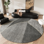 Moodsa stiiliga vaibad elutuppa Libisemisvastane &ouml;&ouml;kapi k&otilde;rvale Pehme p&otilde;randamatt Kodus pestav vaip Kerge luksus magamistoa kaunistus &Uuml;mmargune vaip 100x100CM