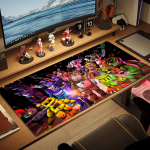 FNAF V&auml;rviline Hiirematt Suur M&auml;ngulaud Pad Mittep&otilde;hine S&uuml;learvuti Tahvel Suur Hiirematt XXL Matt Mini PC M&auml;ngumatt Lukustuva servaga 40cmx90cm(15.7x35.4inch)