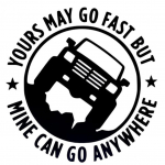 Yours May Go Fast Letter Print Auto akna uksekleebis Racing helkurkleebis valge