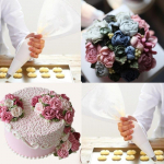 Uued korduvkasutatavad puuvillased glasuurid, kondiitritooted, koogikreemiga kaunistuskotid, 3 suurust S