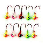 HENGJIA 10 tk/partii jigi landid s&uuml;sinikterasest konksuga kalap&uuml;&uuml;giplii metallist s&ouml;&ouml;tad kalap&uuml;&uuml;gi jigipeaga 2bags 10pc