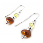 Les Tr&eacute;sors De Lily [N2247] - H&otilde;bedased k&otilde;rvar&otilde;ngad  Inspiration  merevaigu konjaki mesi (roodiumiga kaetud) - 26x10 mm h&otilde;be