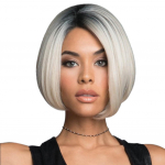 NO.PS Fashion Gradient Bob Straight Parukas Kuumakindel l&uuml;hikesed s&uuml;nteetilised juuksekaunid Juuste aksessuaarid
