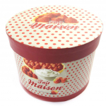 Les Tr&eacute;sors De Lily [M6364] - Coffret 2 tasses &agrave; caf&eacute; 'Terroir Fran&ccedil;ais' fait maison - 5x6 cm punane