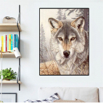 Teemantmaal Hunt Loom Teemanttikandid Ristpistes Teemantmosaiik Kodukaunistus 20X30CM