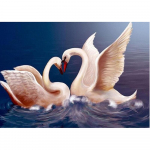 5D DIY teemantmaaling t&auml;is &uuml;mmargune luigepaar, teemanttikandid rhinestones pildid 20X30CM