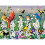 T&auml;ielik puur Teemantv&auml;rvimine Lindude k&auml;sit&ouml;&ouml;komplekt 5D Teemanttikandid Loomade mosaiik Ristpistes Lilled K&auml;sit&ouml;&ouml; Kodukaunistus Full Round 20X30CM punane