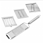 Mitmeotstarbeline k&ouml;&ouml;giviljal&otilde;ikur roostevabast terasest riiv-l&otilde;ikur Purustaja puuvilja-kartulikoorija porgandiriiv K&ouml;&ouml;gitarvikud