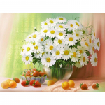 Uus 5D DIY Teemantmaal, T&auml;is&uuml;mmargune puur, maastik Ristpistes Nartsiss Teemanttikandid K&auml;sit&ouml;&ouml; Kodukaunistuse Kunst Kingitus Full Round 15x20CM