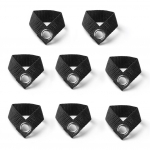 8 tk &otilde;ues varikatuse varikatuse kinnitus pandla telkimiskepi hoidja telk varikatuse tarvikud rihmad must