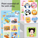 180Pcs/Set Useful Easy to Apply Pleasant Fragrance Lightweight Summer Cartoon Mosquito Patches for Daily Use Insect Patch