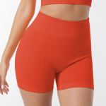 Naiste &otilde;mblusteta booty joogap&uuml;ksid Booty t&otilde;stvad push-up v&otilde;imendavad l&uuml;hikesed p&uuml;ksid naiste k&otilde;rge v&ouml;&ouml;kohaga j&otilde;usaali s&auml;&auml;rised treeningu fitness l&uuml;hikesed p&uuml;ksid S oranž