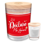 Les Tr&eacute;sors De Lily [A3727] - l&otilde;hnak&uuml;&uuml;nal  Ma kuulutan sulle oma armastust  punane - 92x70 mm punane