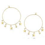 Les Tr&eacute;sors De Lily [R1684] &ndash; kullatud r&otilde;ngask&otilde;rvar&otilde;ngad 'Une Etoile est N&eacute;e' kullaga - 30 mm 5 mm kuld