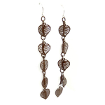 Les Tr&eacute;sors De Lily [R5280] - Pruunid  Love  k&otilde;rvar&otilde;ngad - 80x11 mm pruun