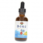 Vedel vitamiin D3 K2, vitamiin D-3 K-2 tilk, KAL 59 ml tsitruselised (36424009) 59ml Citrus