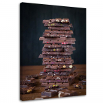L&otilde;uendiprint Chocolate Candy 40x60 pruun