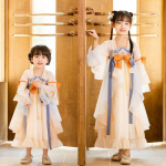 Hanfu t&uuml;druk Hiina stiilis riidest suvekleit Antiik Tang &uuml;likond super haldja kost&uuml;&uuml;m kleit v&auml;ikese t&uuml;druku merineitsi printsessi seelik aluspesu XS