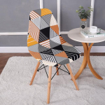 New Style Printed Shell tooli kate, veniv k&ouml;&ouml;gi jaoks k&auml;etuteta s&ouml;&ouml;gitooli katted pestav elastne istmekate banketi kodu jaoks 1 piece