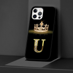 Must silikoon&uuml;mbris Apple Iphone 14 11 13 12 Pro Max Xr 7 8 +Se 2020 Xs 6 6s Plus 5 5s Diamond Crown Letter telefonikaanele iPhone 6Plus(6sPlus)