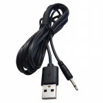 USB-heli alalisvoolu 2,5 mm laadimiskaabel vibraatori laadija juhe laetava varda jaoks