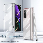 Kriimustusvastane klaasist kaitsekile &uuml;mbris Samsung Galaxy Z Fold 3 4 Fold4 5g Fold3 Fold2 Fold 2 S-pliiatsiga kaetud l&auml;bipaistva kattega for Galaxy Z Fold 3 kuld