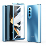 Samsung Z Fold 4 5g kukkumiskindla mobiiltelefoni klaasist kile&uuml;mbrisele Samsung Galaxy Z Fold 4 Fold4 Zfold4 plaaditud kokkupandava katte jaoks for Samsung Z Fold 4 roosa kuldne v&auml;rv