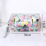 Strawberry Butterfly Fruit Print Selge meigikott Mood L&auml;bipaistev reisimood Pesuhoiukotid Naiste PVC-kosmeetikakott