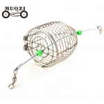 Kala v&auml;ike roostevabast terasest traat kala s&ouml;&ouml;dal&otilde;ksu korv P&uuml;&uuml;gitarbed Lure Cage