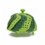 Plastikust kokkupandav Lotus auruti toidukvaliteediga aurutamisrest Puuviljakorvid K&ouml;&ouml;gi hoiurestid K&ouml;&ouml;giviljaaurude keedun&otilde;ud K&ouml;&ouml;gin&otilde;ud roheline