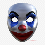 Klounimask L&auml;bipaistev Joker Mask Triikraud soojus&uuml;lekandel Printimine Vin&uuml;&uuml;lplaastrid Kleebis riietele Ise ise teha aplikatsioonid pestavad plaastrid