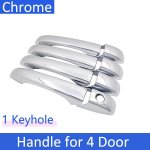 for Chrysler 300 300C MK1 2005 2006 2007 2008 2009 2010 Luxurious Chrome Door Handle Cover Car External Accessories Sticker 4Handle 1 Keyhole