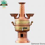 Vasest samovar 5 liitrine teesoojendaja Teekann Multicooker vasest veekeetja matkapliit puidust dekoratiivne Teeserviis suveniir samovar Copper Samovar