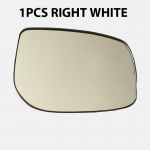 Wide Angle Exterior Left & Right Side view Rearview Mirror Glass For Toyota Camry XV40 1pcs left white