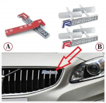 Auto Styling Metal Rdesign Kleebised Esiv&otilde;re pagasiruumi embleemi kleebised XC40 XC60 XC90 V90 S90 S60 V60 V40 C70 jaoks A sinine