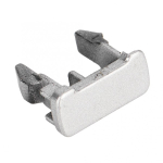 gear shift knob Shift Level Lock Cap Silver Gray Car Aftermarket Part Fit for Honda CRV 77271-T0A-A01ZA shift knob gray