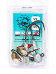 Tackle Tactics TT Revlockz Bladed Jig Head 3/8 untsi 5/0 2 paki kohta (9537)