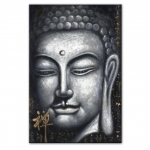 H&otilde;bedane V&auml;rv Vintage Buddha L&otilde;uendimaal Kunstiprindid ja Plakatid Hiina Stiil Budism Seina Pildid Cuadros Elutuppa 20x30cm