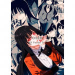 Multifilmi Anime maali pilt Jabami Yumeko Kakegurui plakatid Kvaliteetsed valge kattega plakatid Lastetuba Kodu seinakaunistus 30x21cm