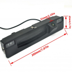 170&deg; HD 1080P Auto Tagavaate &Ouml;&ouml;n&auml;gemise Tagurdus S&otilde;iduki Kaamera Ford Focus 2015 2016 2017 2018 2019 jaoks AHD Dynamic