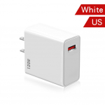120 W kiirlaadimisadapter iPhone'ile Xiaomi Huawei Samsung Oneplus OPPO USB laadija kiirlaadija 5.0 QC5.0 mobiiltelefonide laadijad US valge